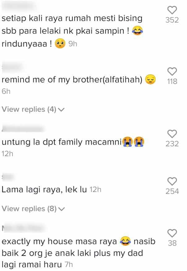 [VIDEO] “Susah Bebenor Nak Pakainya..”-Sarung Samping Je Tapi Kecoh Satu Family