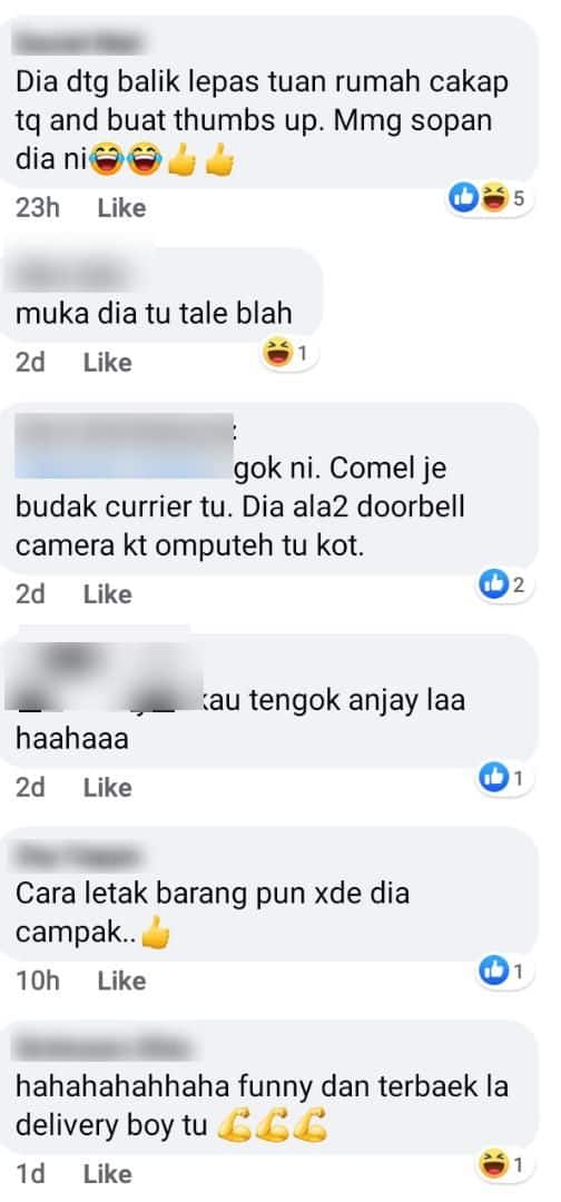 [VIDEO] Cuak Dengar CCTV ‘Bercakap’, Reaksi Lelaki Buat Delivery Lucu Habis