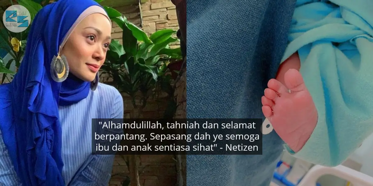 Isteri Kongsi Pengalaman Rileks Bersalin Anak Kedua, Rupanya Hafiz Yang Pitam