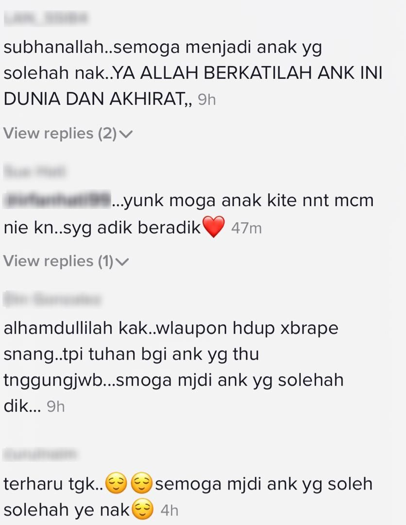 Terdengar Adik Nangis, Kakak Sanggup Terkejar Dari Dapur Untuk Tenangkan