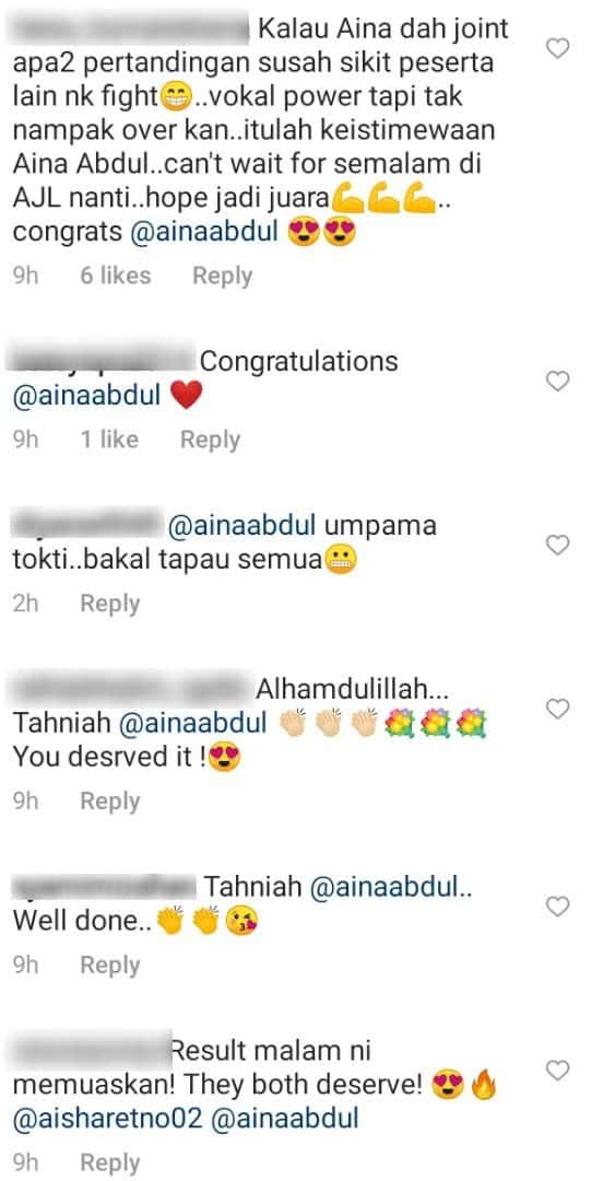 [VIDEO] Queen Of Vocal, Tepat Ramalan Netizen Aina Abdul Juara Idol Vokal Mania