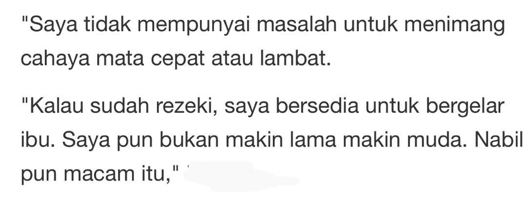 Tak Terkilan Tiada Majlis Besar, Ayda Jebat & Nabil Mahir Ingin 13 Orang Anak