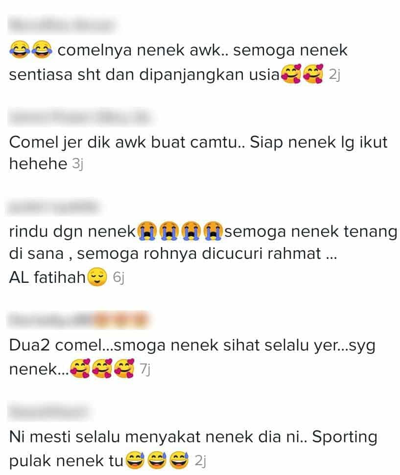 [VIDEO] Ajar Menari TikTok, Nenek Sampai Melatah Layan Perangai Cucu Sendiri