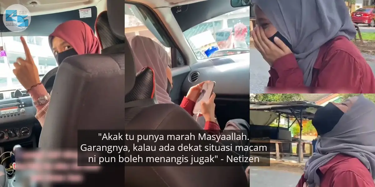 [VIDEO] Adik Kakak Bertekak Dalam Kereta, Member Cuak Nangis Ada Plot Twist