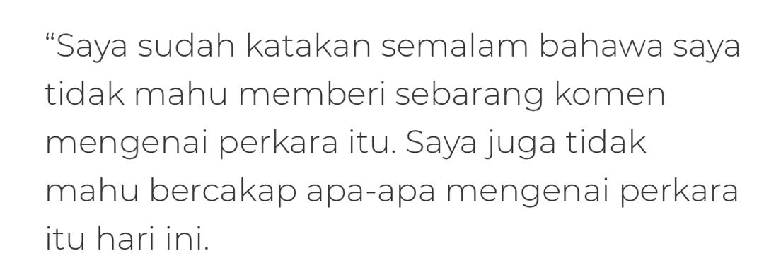Didakwa Jadi Wali Nikah, Bapa Neelofa Tak Mahu Ulas Apa-Apa Lagi