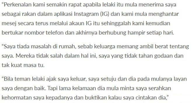 Kurang Perhatian Keluarga, Percintaan Online Berakhir Dengan Hamil Luar Nikah