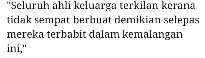 Belum Sempat Tengok Cucu Baru, Bapa Tak Tahu Syafiq Ahmad Terlibat Nahas