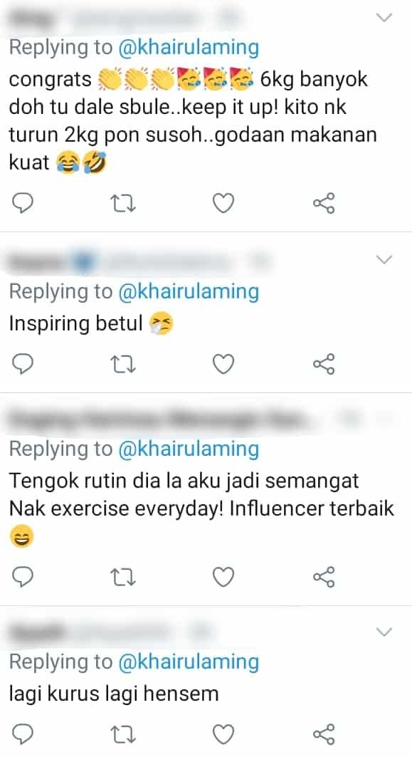 Tanpa Perlu Berlapar Pun, Khairul Aming Berjaya Turun Berat Dalam Masa 30 Hari