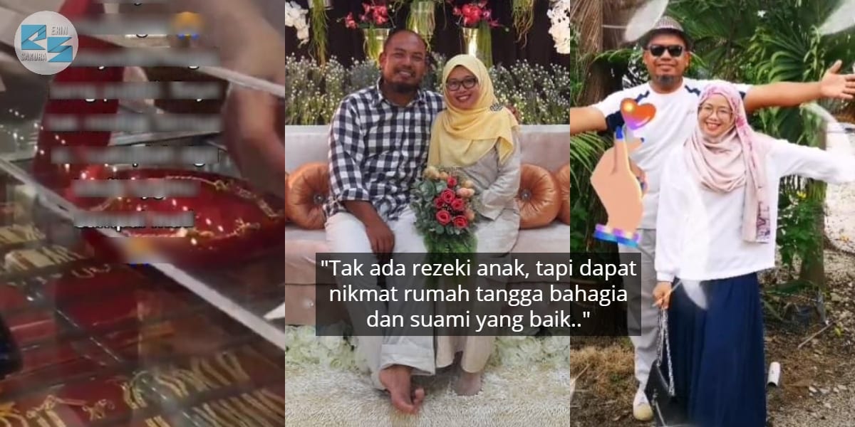 [VIDEO] Ingatkan Ajak Pergi Pasar, Tak Sangka Suami Bagi Surprise Rantai Emas