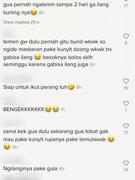 Penat Basuh Guna Air Hangat, Gadis Cuak Muka Kuning Lepas Try Masker Kunyit
