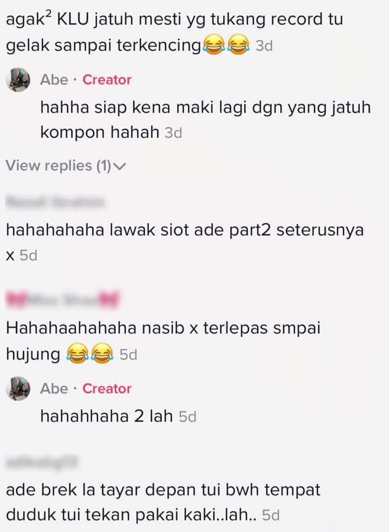 Beria Nyanyi Kayuh Beca, Wanita Terus Gelabah Lepas Tahu Brek Tak Ada