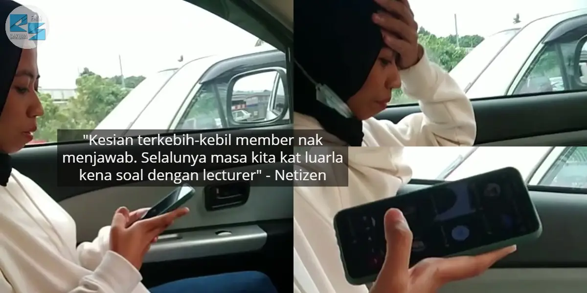 [VIDEO] Tengah Syok Makan Dalam Kereta, Member Gelabah Kena Soal Lecturer