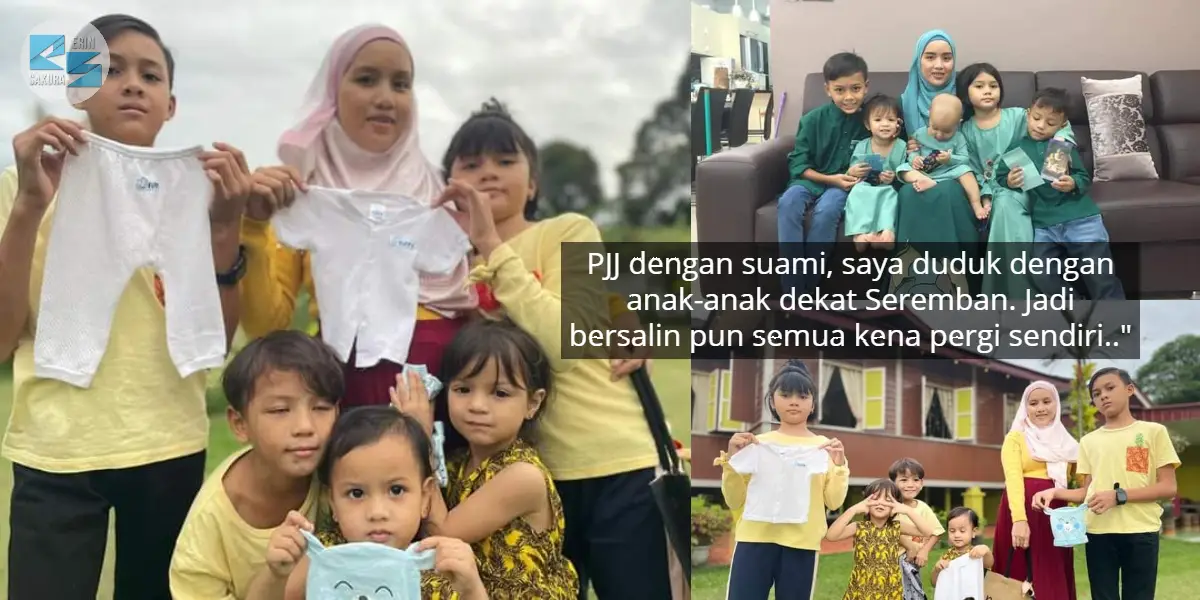 Ibu Reda Akan Bersalin Anak Ke-6 Sendirian, Terpisah Suami Di Sarawak Sebab PKP