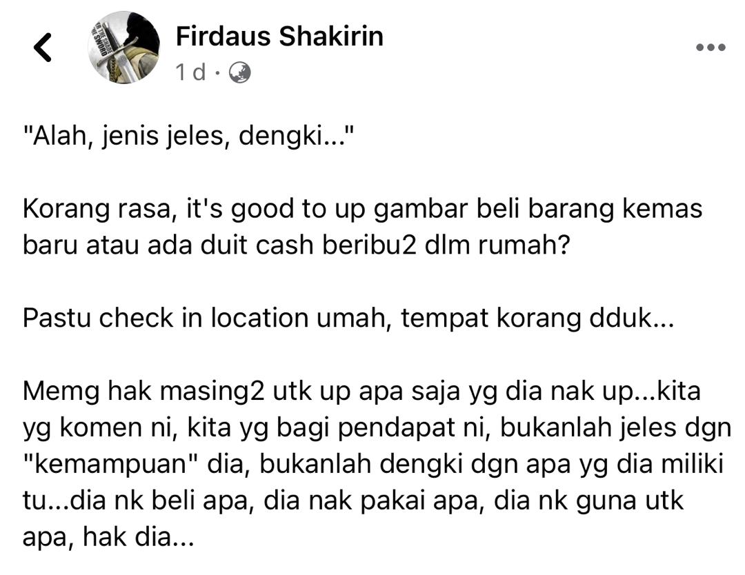 Elak ‘Show-Off’ Harta Benda Di Media Sosial, Tak Semua Orang Simpan Niat Baik