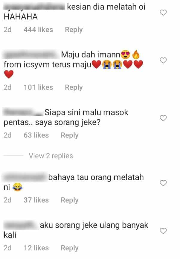 [VIDEO] Baru Nak Feeling Menari, Iman Troye Ambil Peluang Sakat Hos Kuat Latah