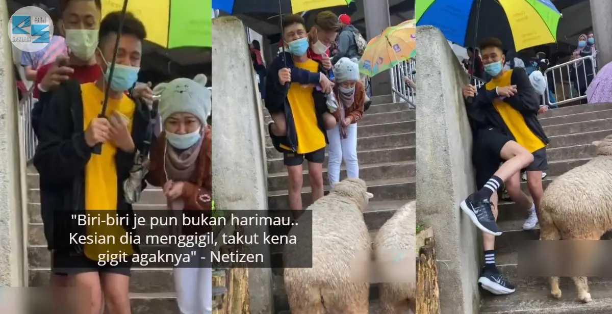 [VIDEO] Anak Teruja Main Banjir, Tapi Ayah Pula Yang Risau Bakal Dimarah Bini