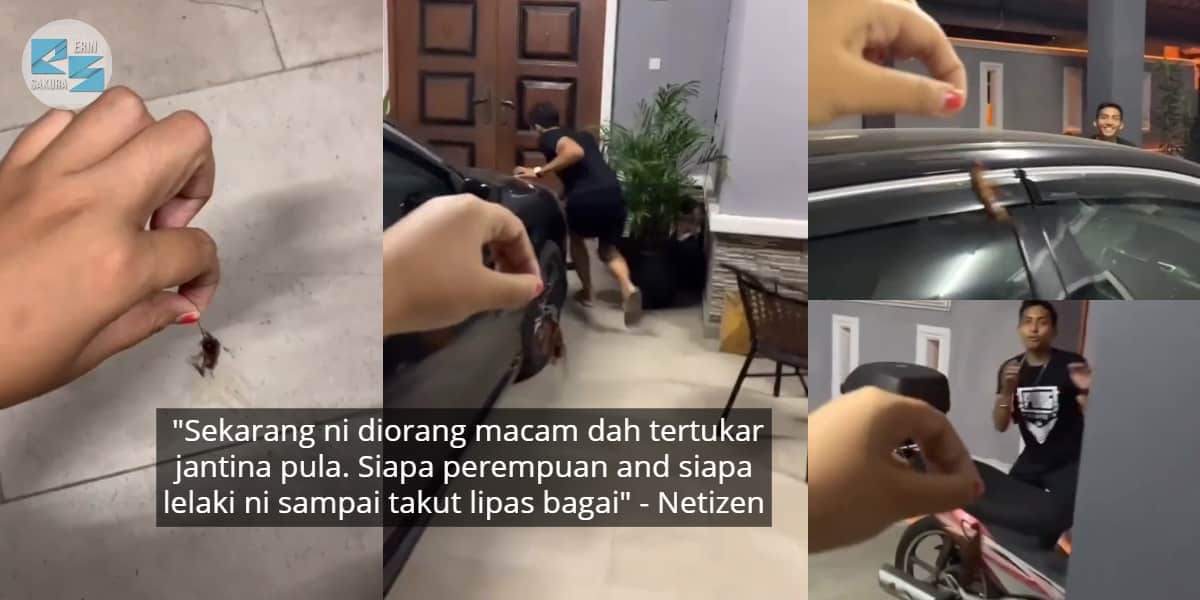 [VIDEO] Cover Macho Naik Ferris Wheel, Suami Kantoi Dengan Bini Gayat Rupanya