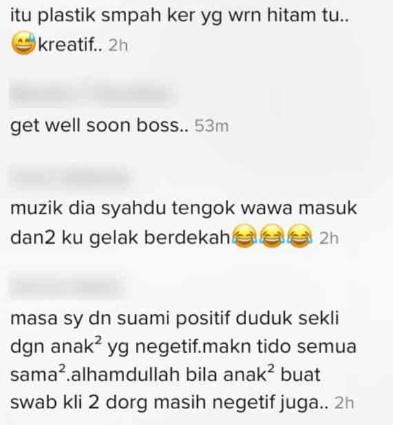 [VIDEO] Wawa Zainal ‘Bungkus’ Badan Dengan Plastik Masuk Bilik Kuarantin Suami