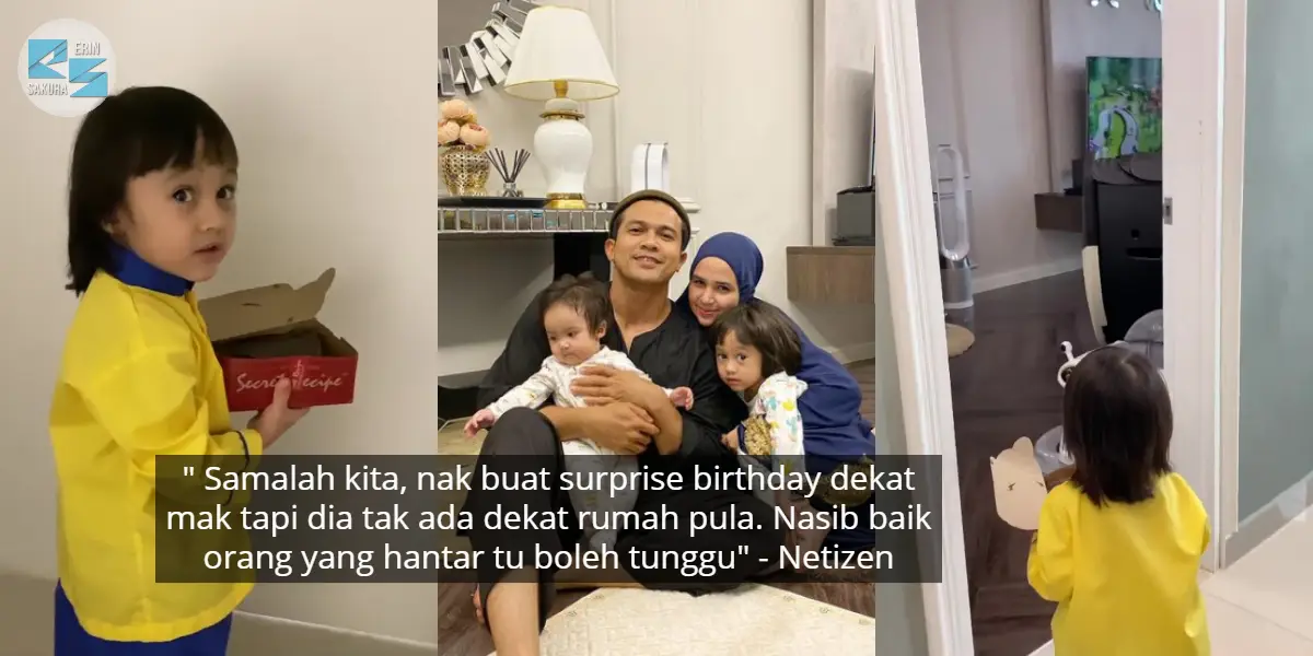 [VIDEO] Nak Surprise Isteri, Saharul Ridzwan & Anak Terpinga Bila Rumah Sunyi