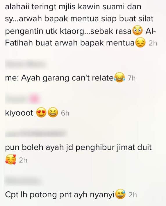 [VIDEO] Pengantin Dah Nak Potong Kek, Ayah Nyanyikan Lagu Kahwin Panjang Sangat