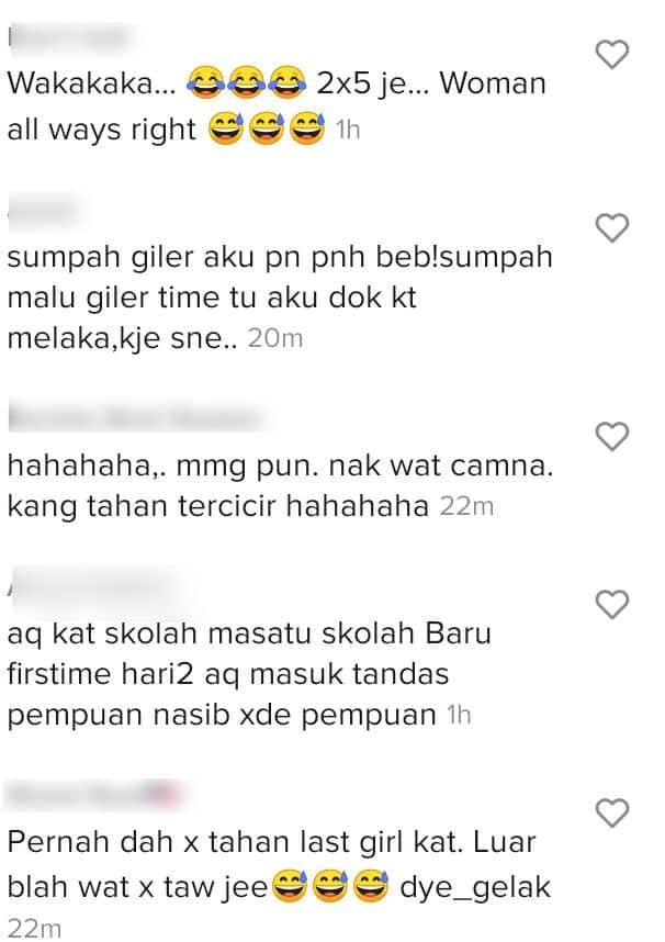 ‘Cuak’ Nampak Lelaki Beratur, Sekali Tahan Malu Rupanya Tersilap Masuk Tandas