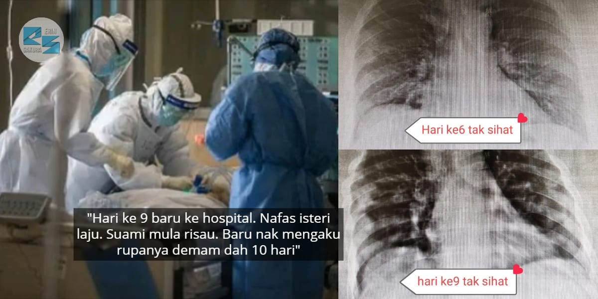 Suami Tak Percaya COVID-19, Telan ‘Bergelen’ Vitamin C Kini Isteri Sedang Nazak