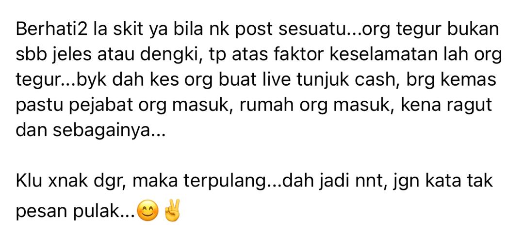 Elak ‘Show-Off’ Harta Benda Di Media Sosial, Tak Semua Orang Simpan Niat Baik