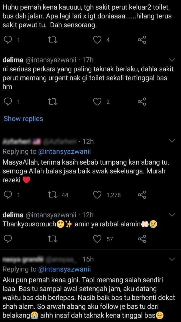 [VIDEO] Tertinggal Bas Masa Singgah R&R, Lelaki Lencun Berkejar Atas Highway