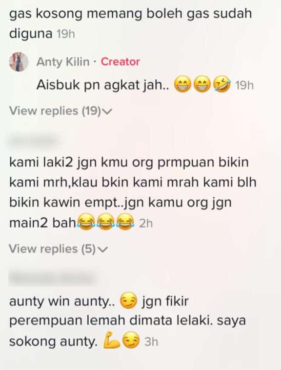 [VIDEO] Perempuan Kalau Betul Marah, Tong Gas Yang Ada Isi Pun Boleh ‘Terbang’