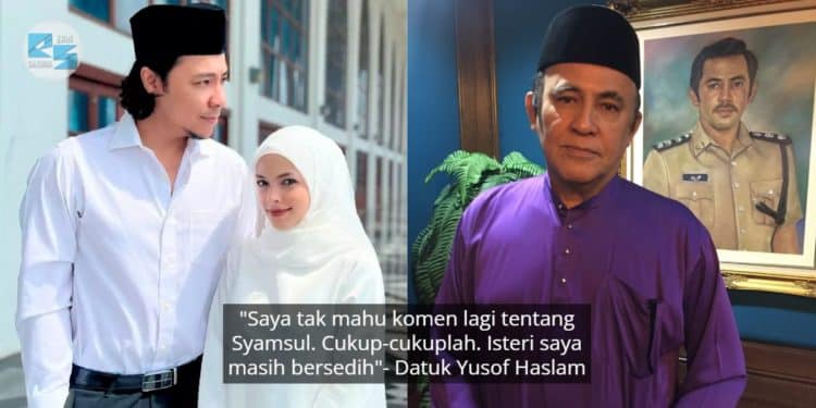 Mahu Jaga Hati Isteri, Bapa Syamsul Enggan Ulas Khabar Angin Ira Kazar Hamil