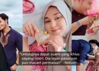 Hargai Pengorbanan Isteri Lahirkan Anak, Suami Beri Hadiah Rantai Emas RM50K
