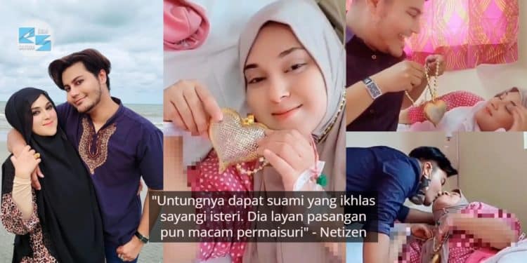 Hargai Pengorbanan Isteri Lahirkan Anak, Suami Beri Hadiah Rantai Emas RM50K