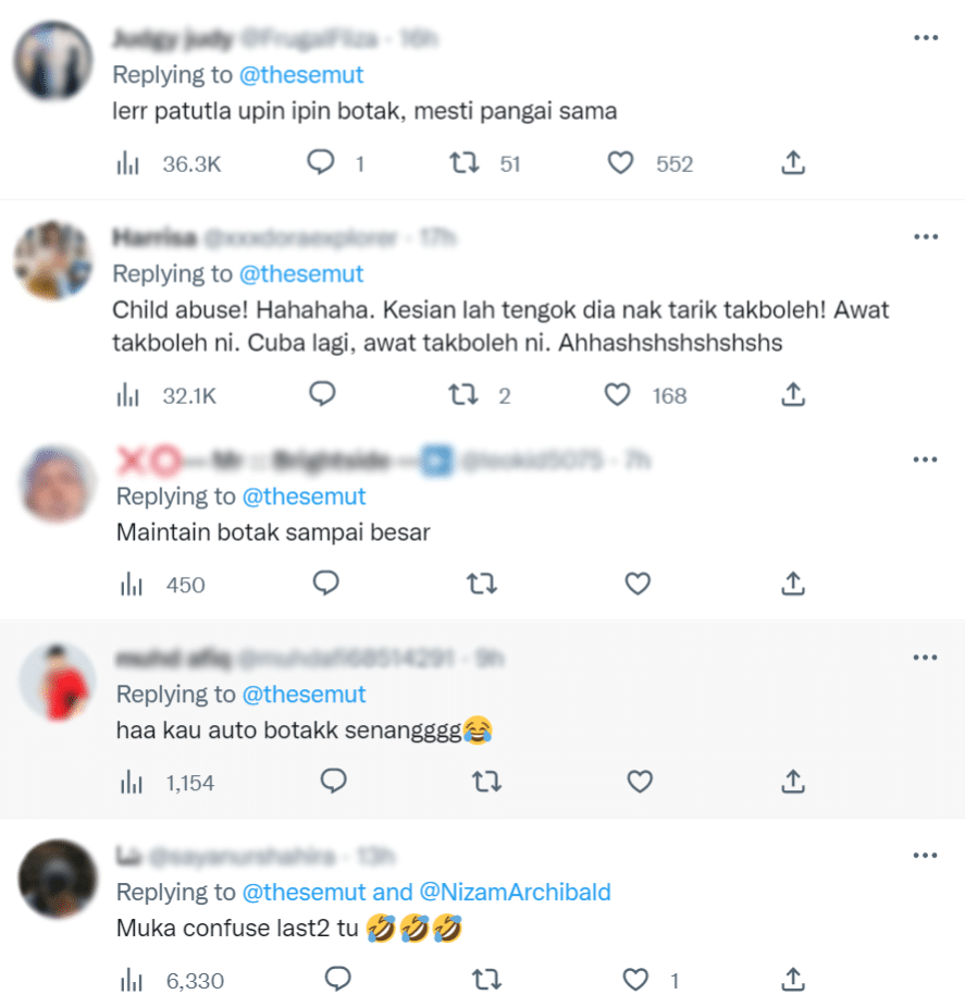 Kembar Suka Main Tarik Rambut, Akhirnya Dua-dua Dibotakkan