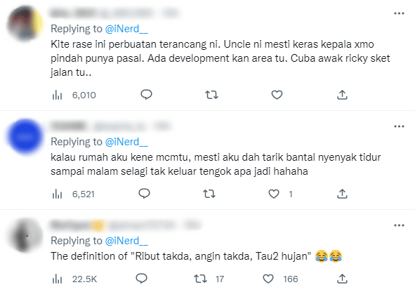 Rumah Uncle Ditimpa ‘Hujan’ Undang Kasihan, Tak Sangka Pula Ada Plot Twist