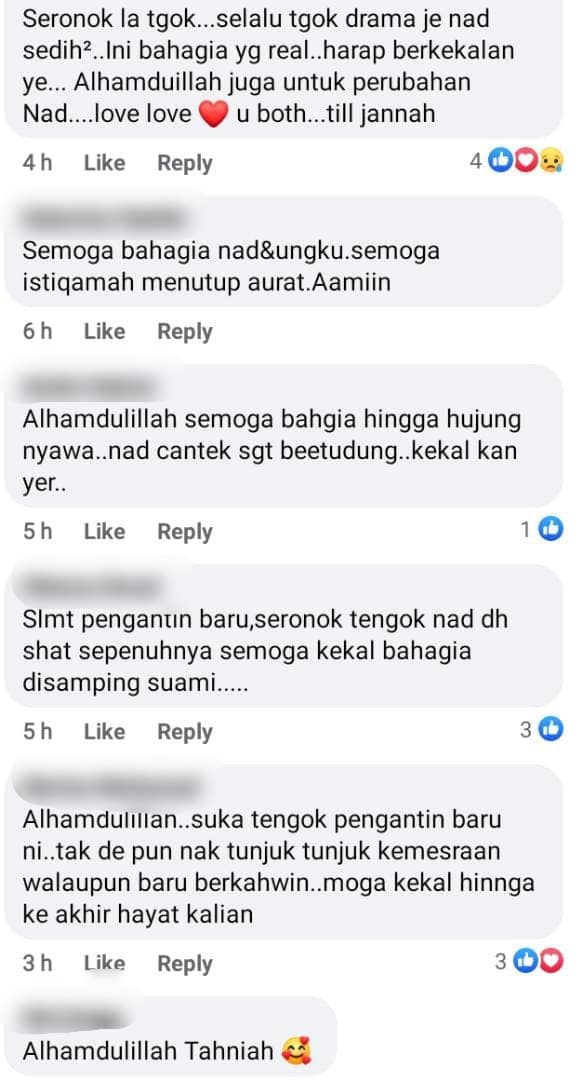 Pergi Honeymoon Ke Thailand, Ramai Puji Penampilan Manis Nad Zainal Bertudung