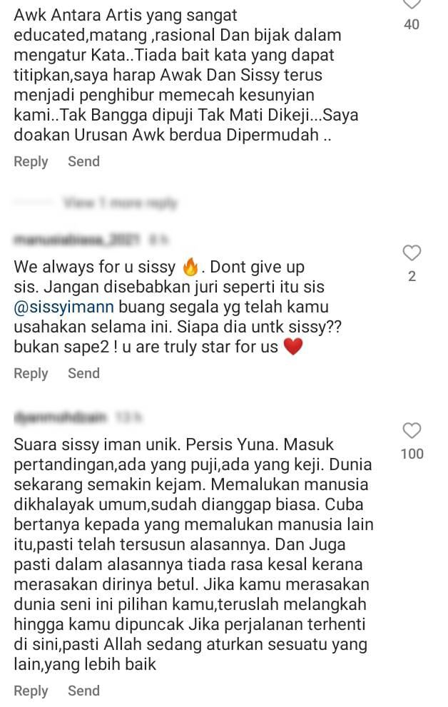 Isu Ditengking Juri Hingga Menangis, Naim Pujuk Sissy -“Tak Mengapa, Saya Ada”