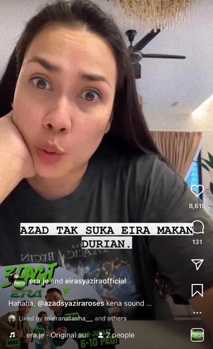 46 Tahun Hidup Azad ‘First Time’ Makan Durian, Eira Tak Puas Hati