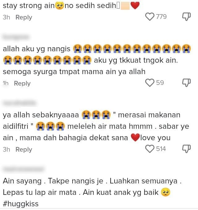 “Ya Allah, Benarkanku Rasa Juadah Aidilfitri”- Ain Sebak Baca Nota Terakhir Ibu