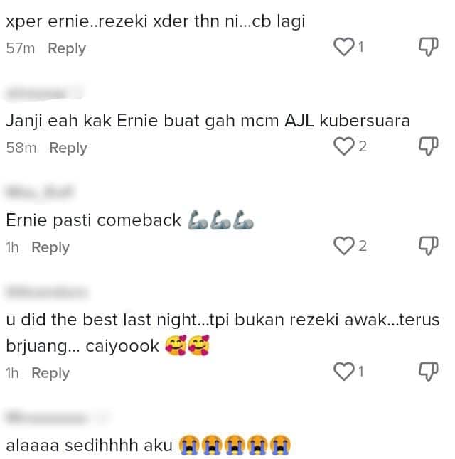 Dijangka Tercalon Top 3, Syamel Sebak Ernie Tak Menang Sebarang Award