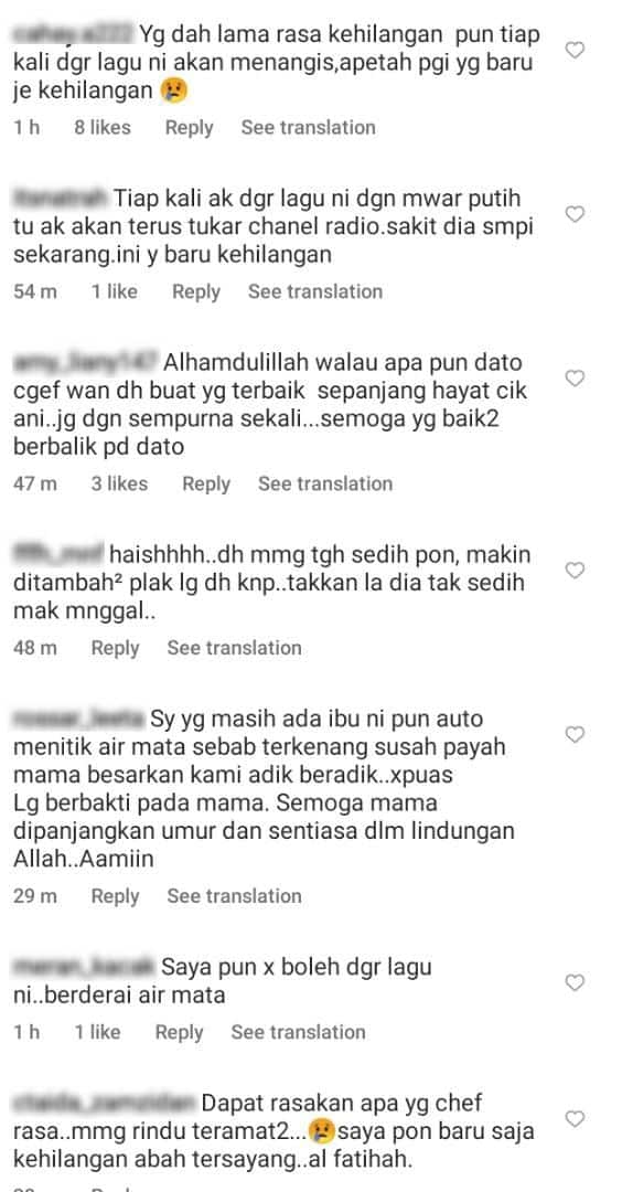 Terkesan Dengar Lagu Dimainkan DJ, Chef Wan Teruk Menangis Teringatkan Cik Ani