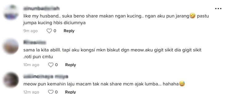 Makan Semangkuk Dengan Kucing, Ramai Kembang Tekak Tengok Nabila Huda Berselera