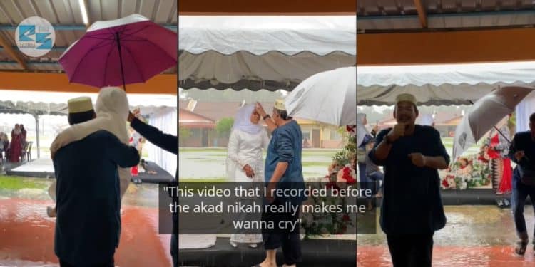 [VIDEO] Ayah Angkat Anak & Redah Hujan Demi Perkahwinan Anaknya