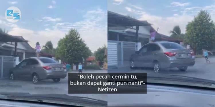 “Anak Jiran Selamba Panjat Kereta Depan Rumah” – Ini Reaksi Tuan Rumah