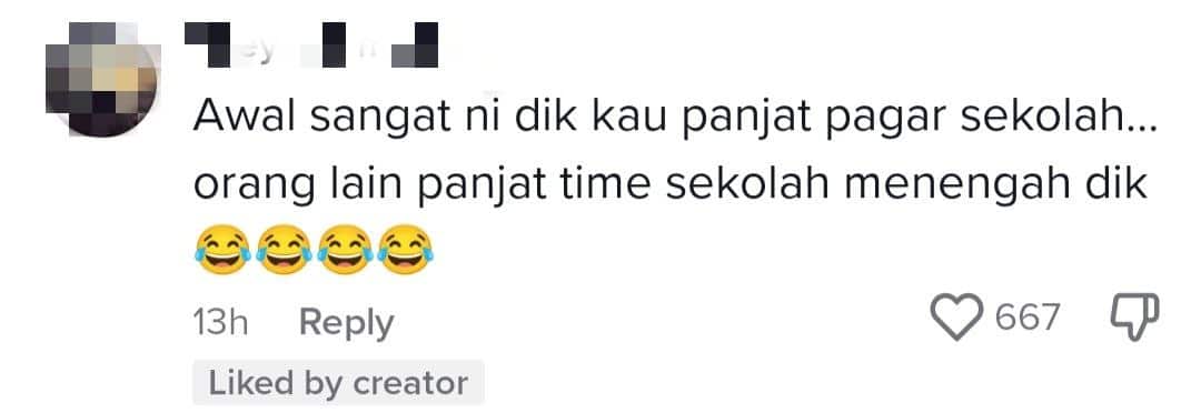 Baru Hari Pertama Sekolah, Telatah Budak Kecil Ini “Fly” Bikin Dekah