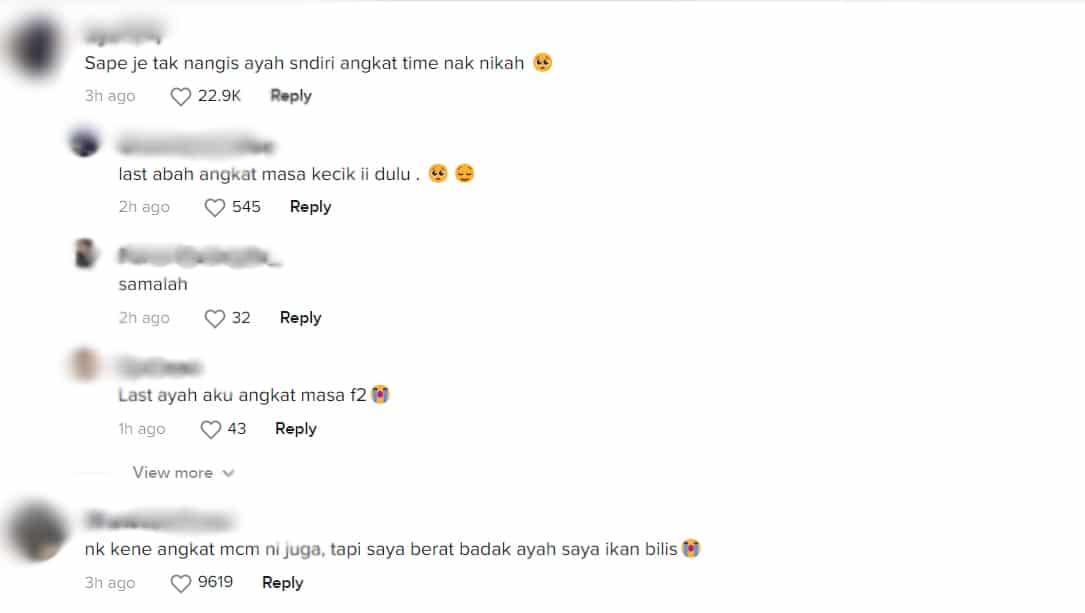 [VIDEO] Ayah Angkat Anak & Redah Hujan Demi Perkahwinan Anaknya