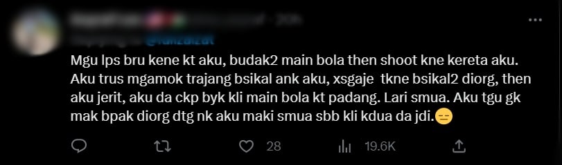 “Anak Jiran Selamba Panjat Kereta Depan Rumah” – Ini Reaksi Tuan Rumah