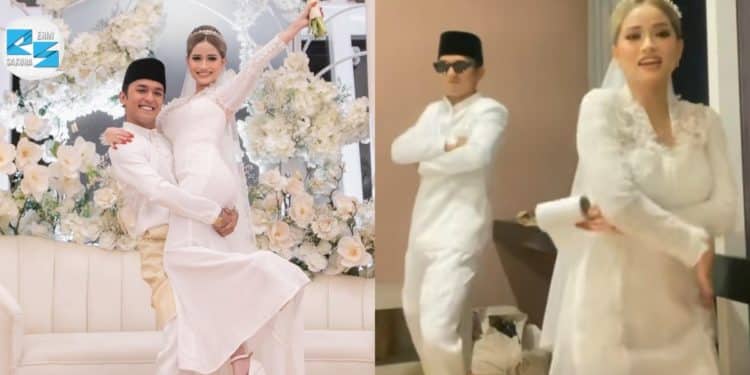 Video Aiman Tino & Isteri Seronok Menari Lepas Kahwin ‘Diperli’ Warganet
