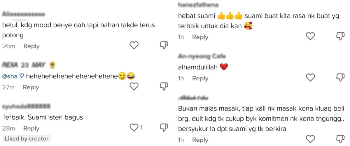 Suami Berhabis Hampir RM1000 Barang Dapur, Isteri Masak Macam Hotel 5 Bintang